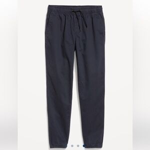 Old Navy Moire Navy Built-In Flex Modern Jogger Pants, Men’s Size Small